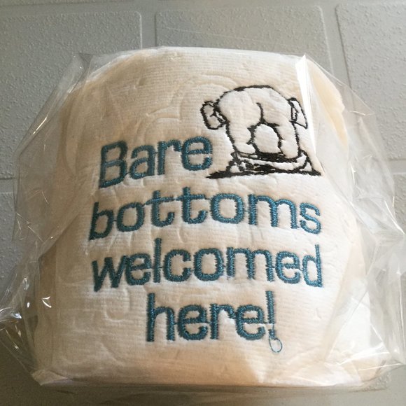 Embroidered toilet paper - Picture 1 of 1